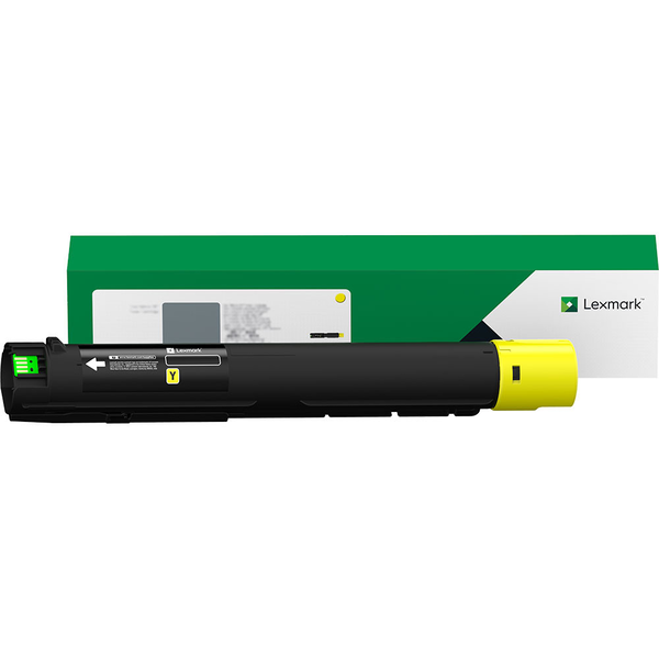 Lexmark 85D0HY0 tonerpatron 1 stk Original Gul