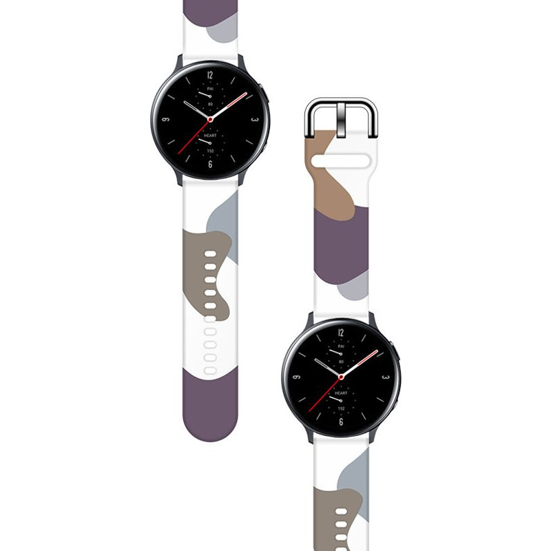 Hurtel Szilikon Óraszíj Samsung Galaxy Watch 46mm Terepmintás (9145576237496)