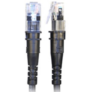 PatchSee TP-6A-U/8 hálózati kábel Fekete 2,4 M Cat6a U/UTP (UTP) (TP-6A-U/8)