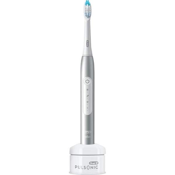 Oral-B Pulsonic Slim Luxe 4000 Voksen Sonisk tandbørste Platin