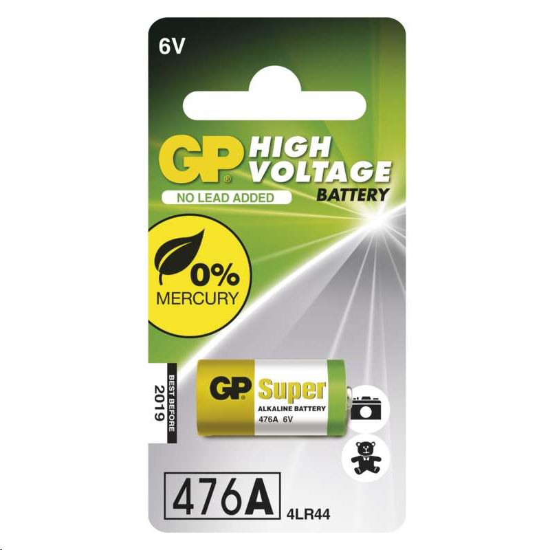 GP 6V Alkáli elem LR476A (4LR44) (1db/blister) (B1303) (B1303)