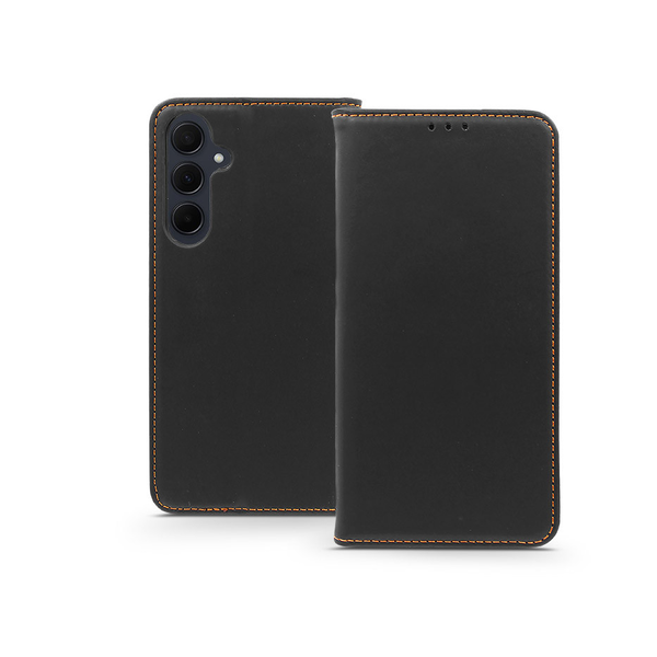 Haffner S-Book Pro Samsung Galaxy A35 5G Flip Tok - Fekete