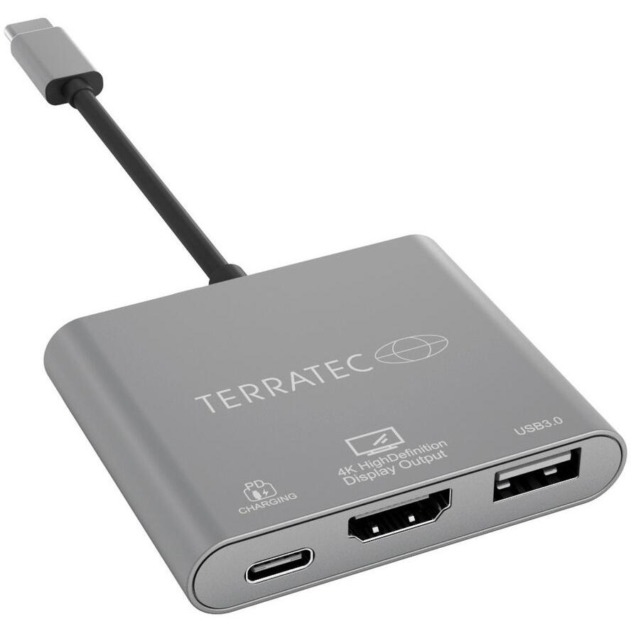 Terratec Connect C3 Dokkoló USB-C eszközökhöz (251736)