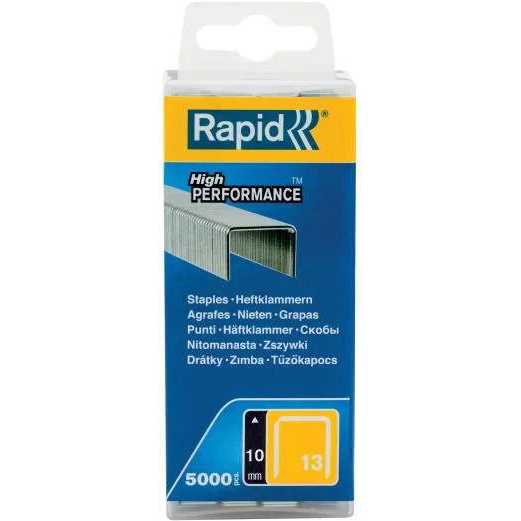 Rapid tűzőkapocs 13/10 mm, 5000 db, dobozban (11840600)