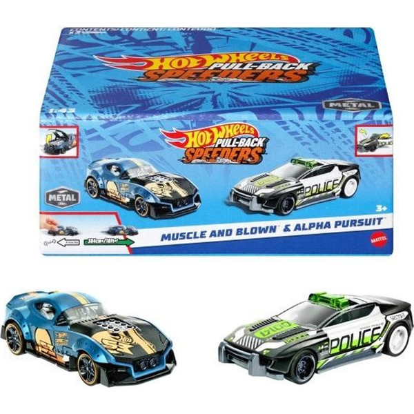 Hot Wheels Pull-Back Speeders HPR91 veicolo giocattolo