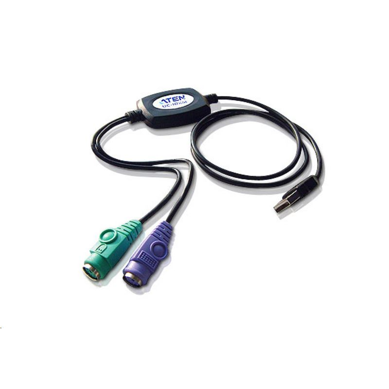ATEN USB - 2xPS/2 adapter 0.9m (UC10KM-AT) (UC10KM-AT)