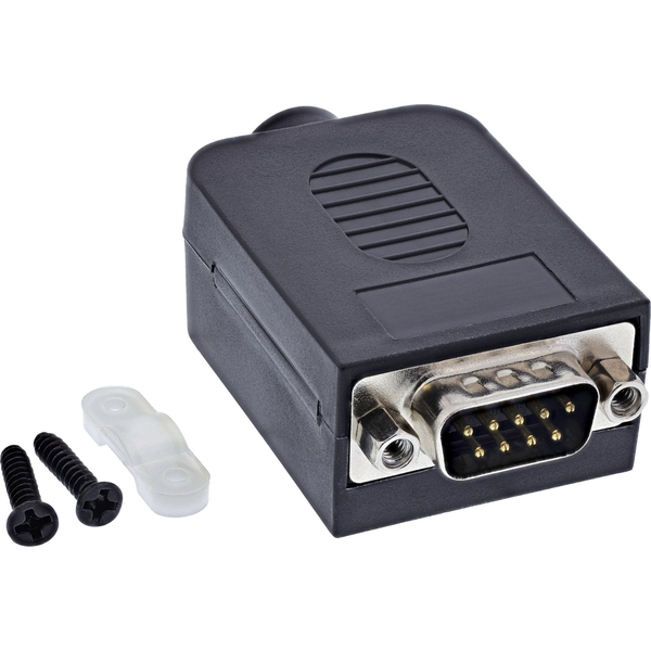 InLine 92501J kabelsamler Terminal block / D-Sub 9 Sort