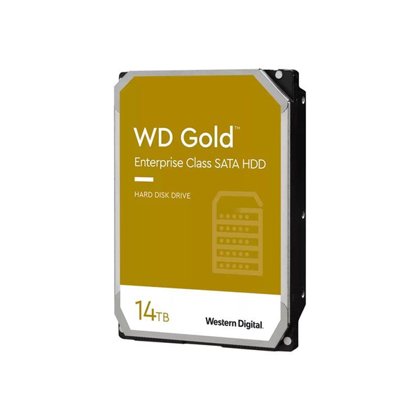 Western Digital WD142KRYZ Gold, 14TB, HDD, 3.5", SATA 6Gbps, 7200RPM, 256 MB