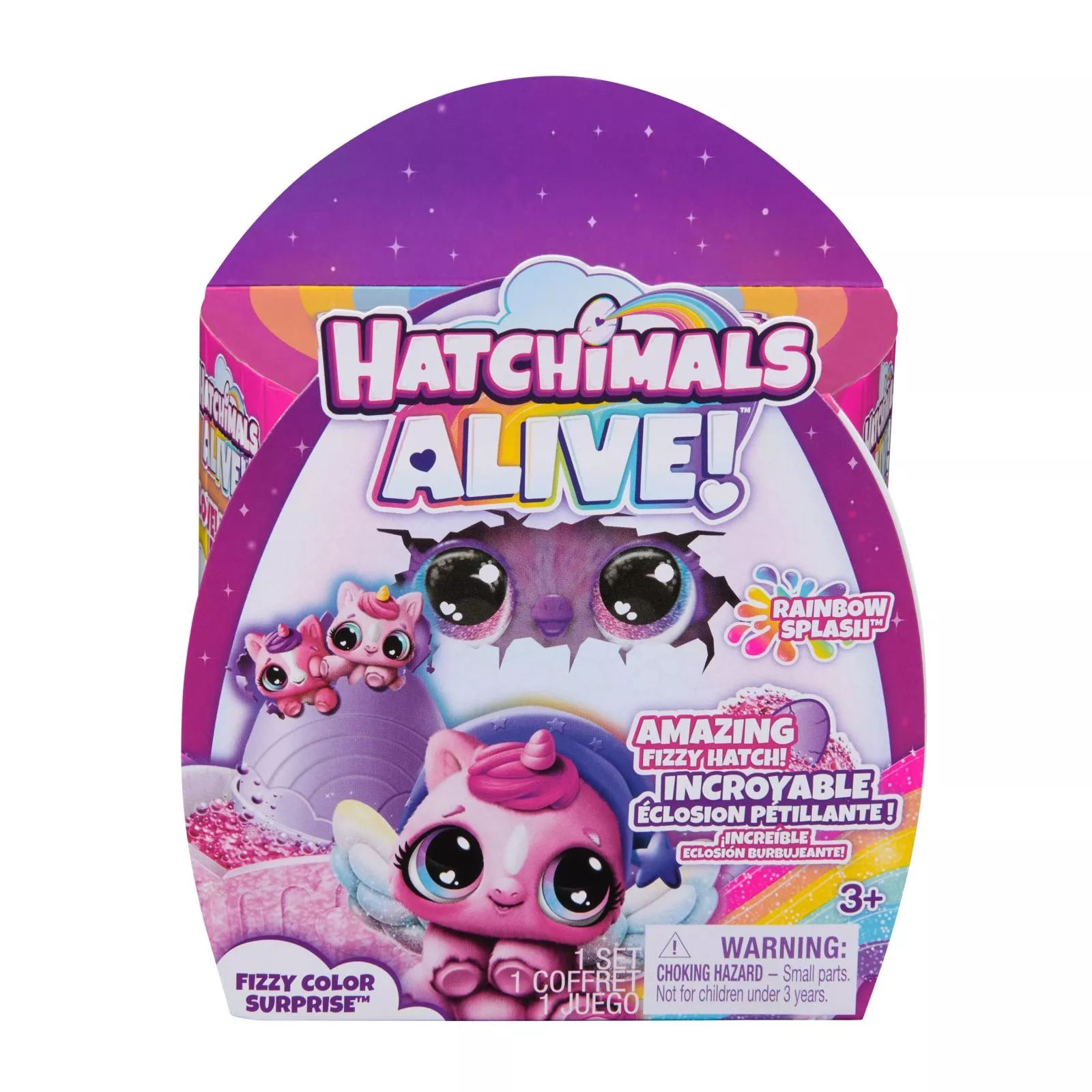 Spin Master Hatchimals Alive! Rainbow Splash meglepetés figura (6069778)