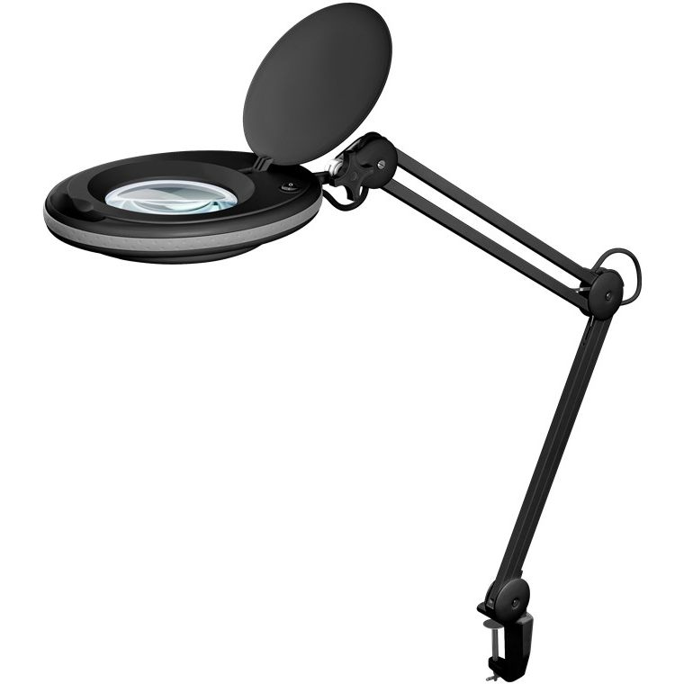 Goobay 64989 LED nagyító asztali lámpa - fekete (64989)
