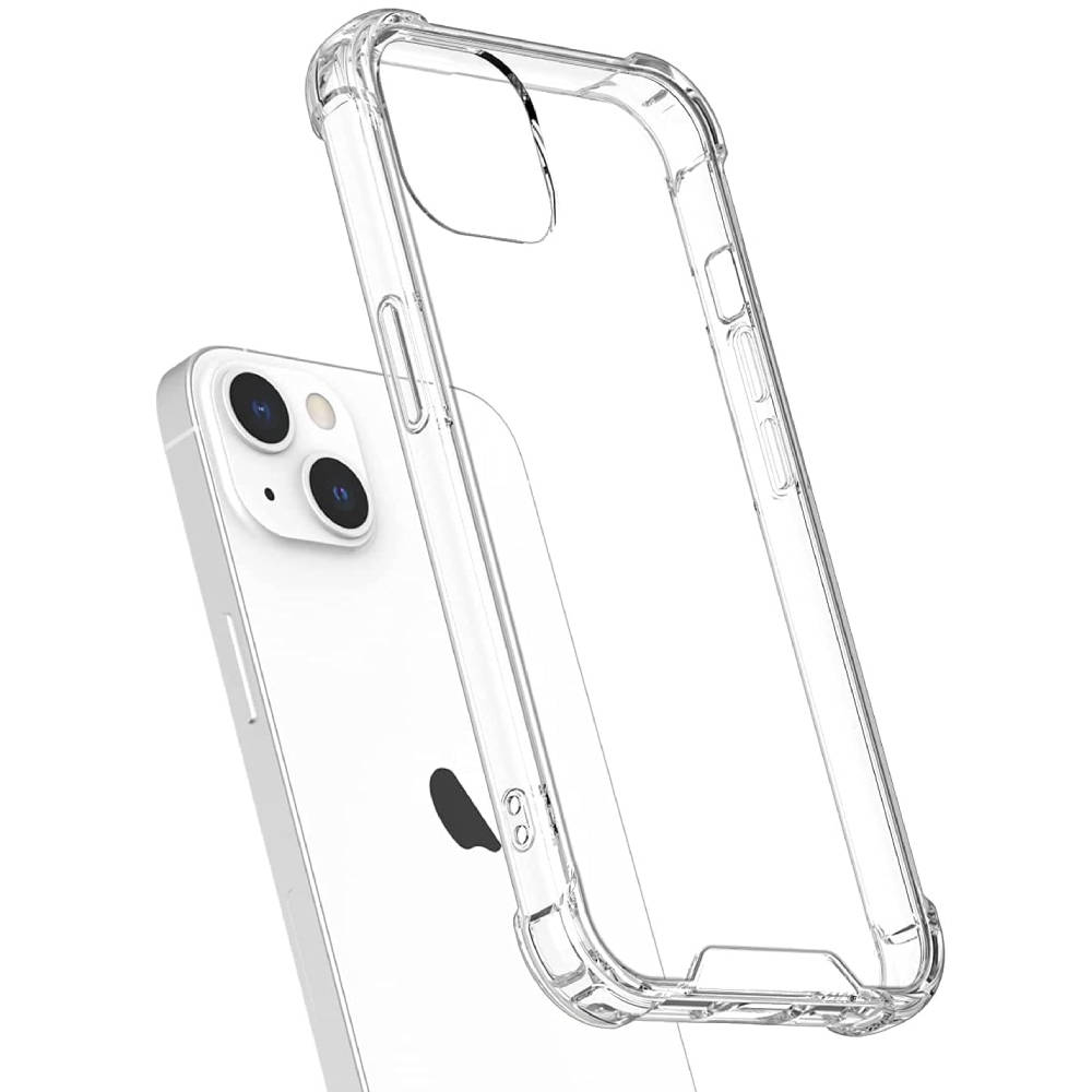 Fusion Anti Shock Apple iPhone 15 Plus Tok - Átlátszó (FSN-SHK-IPH15PL-TR)