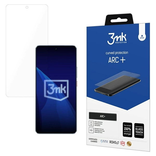 3MK ARC+ Fullscreen Film Realme GT 7 készülékhez