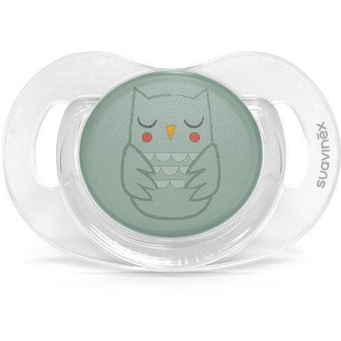 Suavinex Bonhomia, anatómiai, 0-6 hónapos korban, bagoly - zöld (8426420079099)