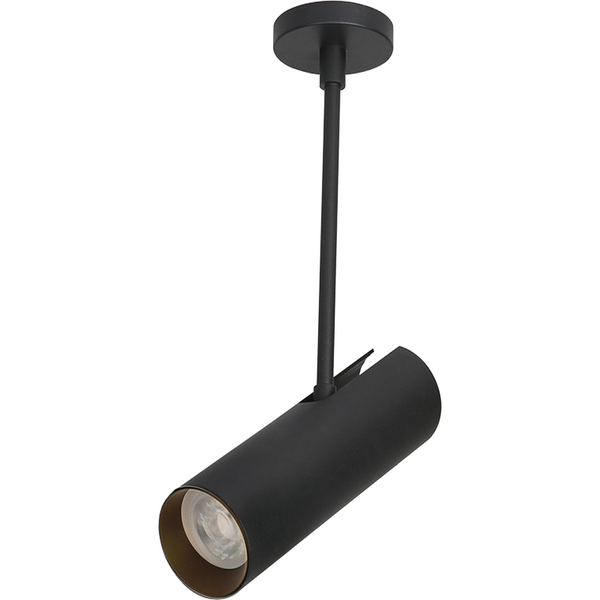 Lampa sufitowa Azzardo Spot czarny AZzardo Lens Round AZ3517
