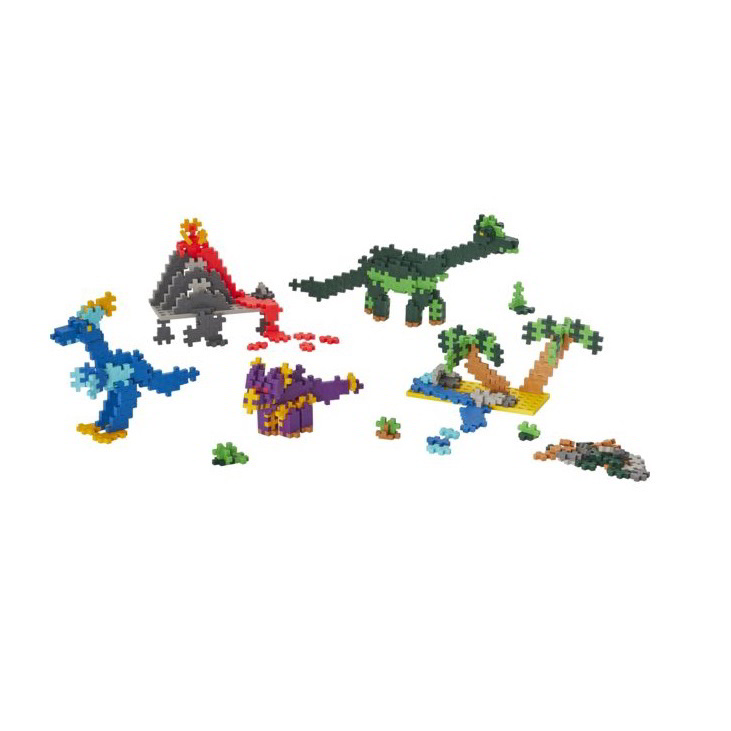 Plus-Plus Építs dinókat 600 darabos építő készlet (3918)