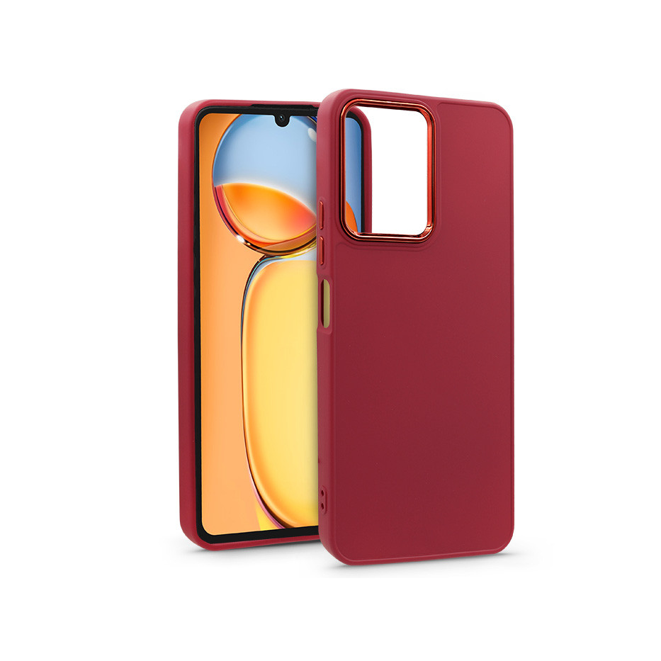 Xiaomi Redmi 13C szilikon hátlap - Frame - magenta (HF256639)