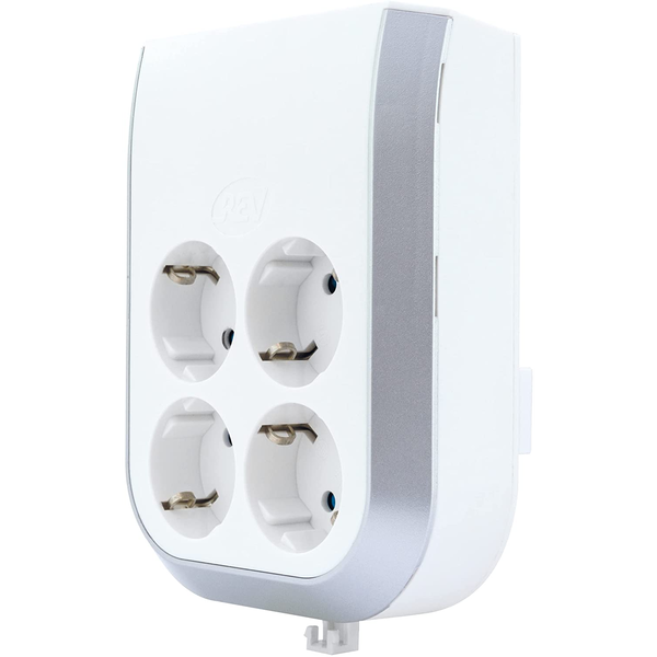 Zásuvka Elektrický rozbočovač REV bílá