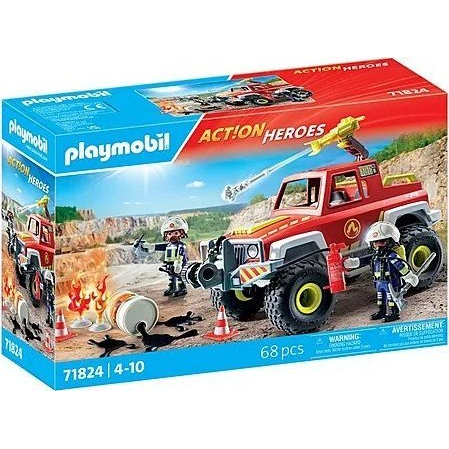 Playmobil 71824 Action Heroes - Tűzoltóautó (71824)