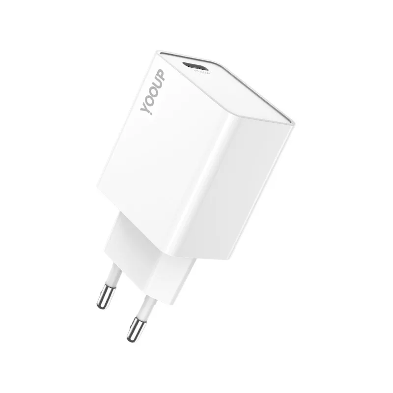 Yooup NC66-C USB-C Hálózati Töltő Adapter 20W - Fehér (NC66-C)