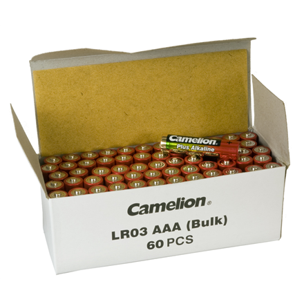 Camelion AAA/LR03 Alkáli Ceruzaelem (60db/csomag) (11090003)