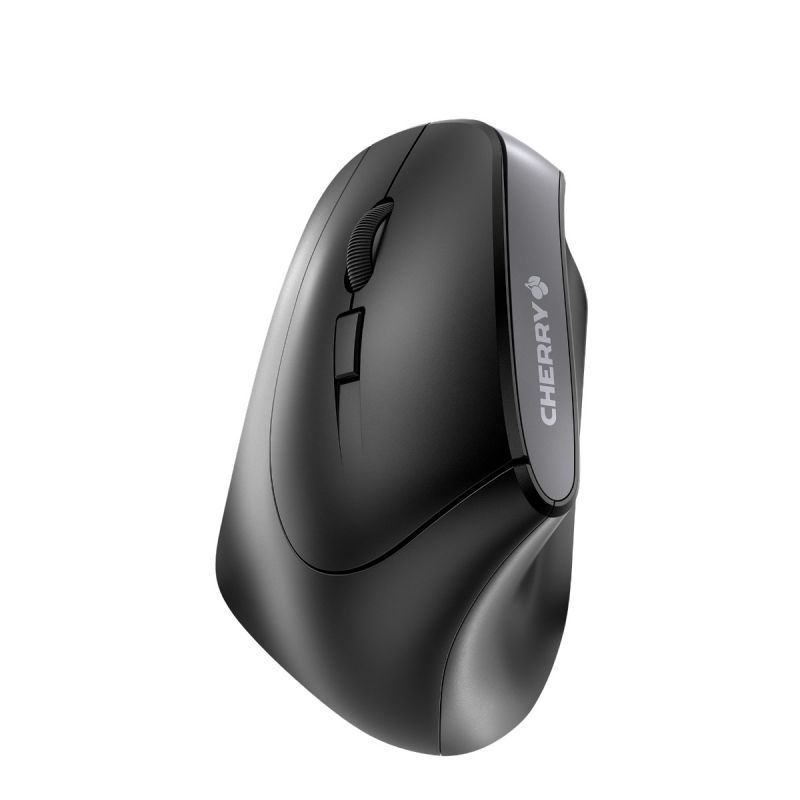 Cherry MW 4500 Left vezeték nélküli balkezes ergonomikus egér fekete (JW-4550)