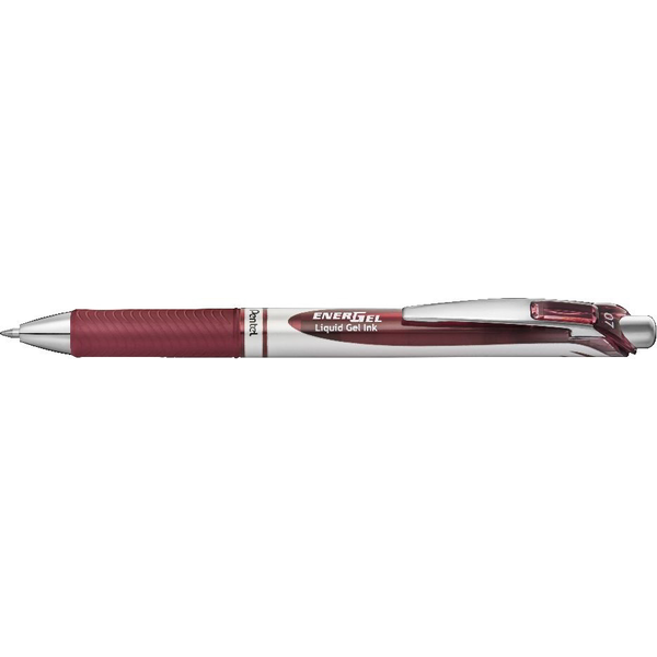 Pentel EnerGel Zselés Rollertoll - 0.7 mm / Burgundi