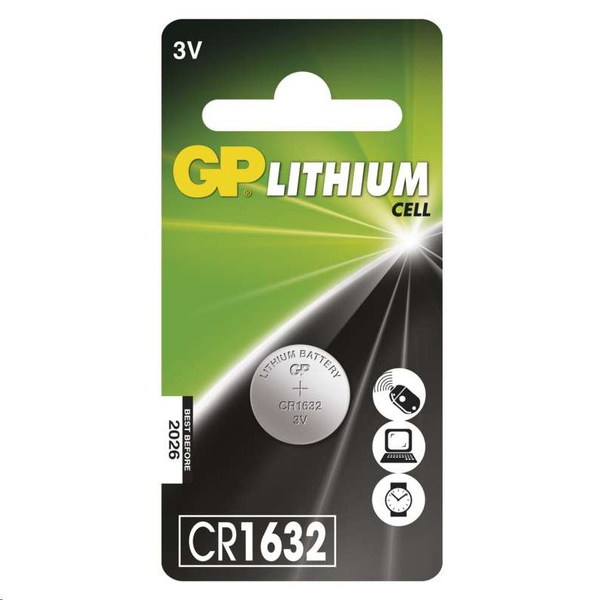 GP CR1632 Lithium gombelem (B15951)