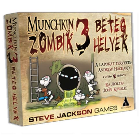 Delta Vision Munchkin Zombik 3 - Beteg helyek kártyajáték kiegészető (18929-950524) (delta18929-950524)