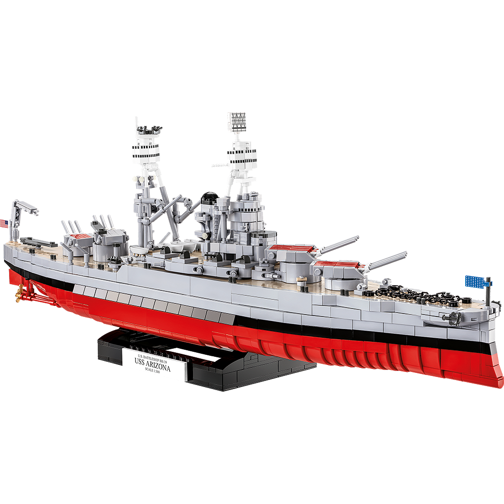 COBI USS Arizona (BB-39) 2046 darabos építő készlet (COBI-4843)