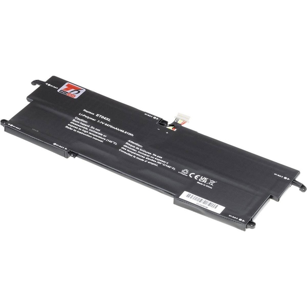T6 Power a HP EliteBook x360 1020 G2-hez, Li-Poly, 6470 mAh (49,8 Wh), 7,7 V