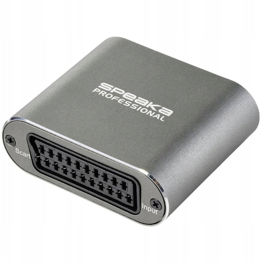 SpeaKa Professional TV, Monitor Konverter SP-SHC-200 [SCART - HDMI] 1920 x 1080 Pixel (SP-10461516)