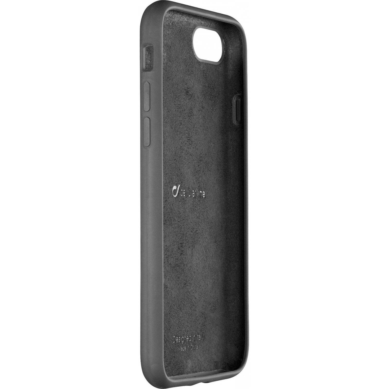 Cellularline Protective silicone case Sensation for Apple iPhone 6/7/8/SE (2020), black (SENSATIONIPH747K)