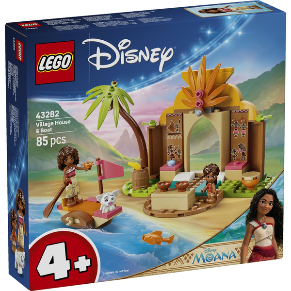 LEGO Disney Princess 43282 Falusi ház és tutaj