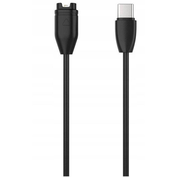 FIXED USB-C csatlakozású okosóra töltőkábel Garmin Forerunner/Fenix/Venu/Vívoactive/Instinct készülékhez 2m, fekete