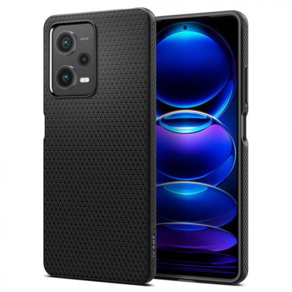 Spigen Liquid Air Xiaomi Redmi Note 12 Pro tok fekete (ACS05788) (ACS05788)