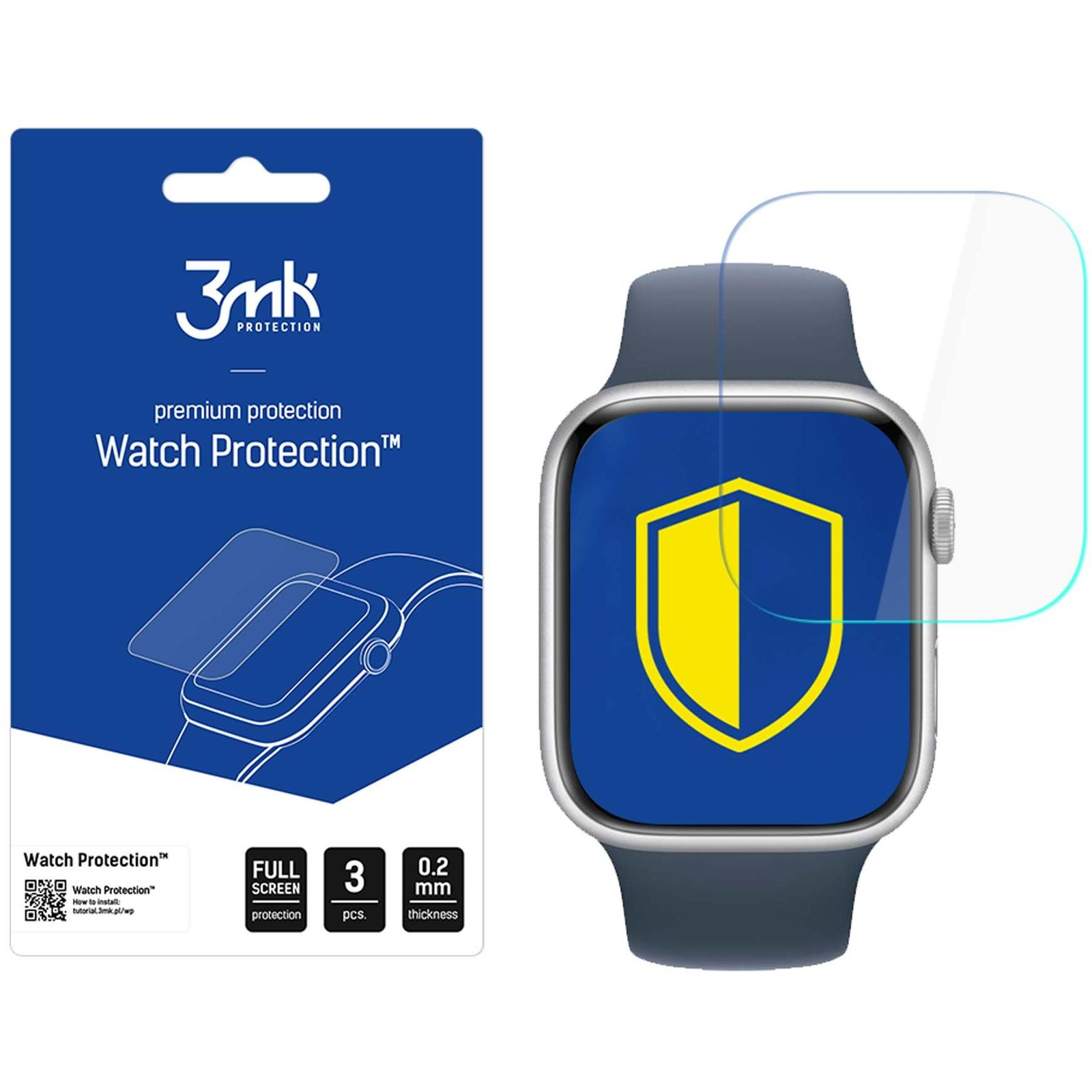 3MK Watch Protection ARC Apple Watch 10 42mm védőfólia (5903108607940)