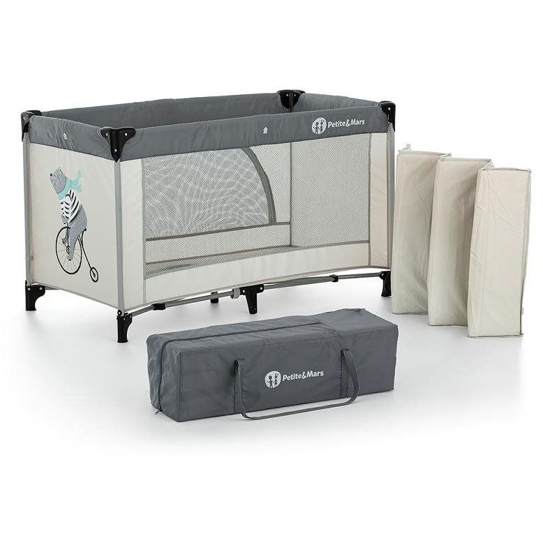 Petite&Mars Nyja Teddy Biker Grey (8595640910144)