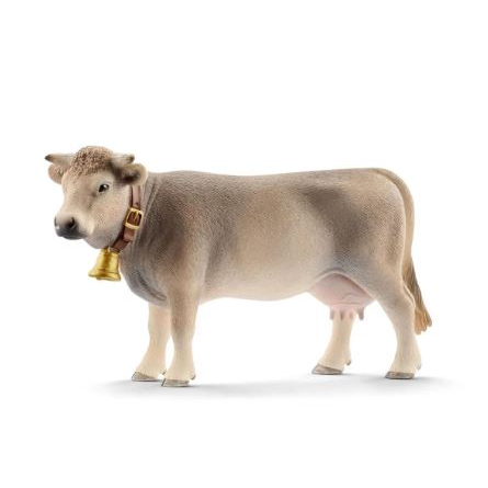 Schleich Braunvieh tehér figura (13874) (sch13874)