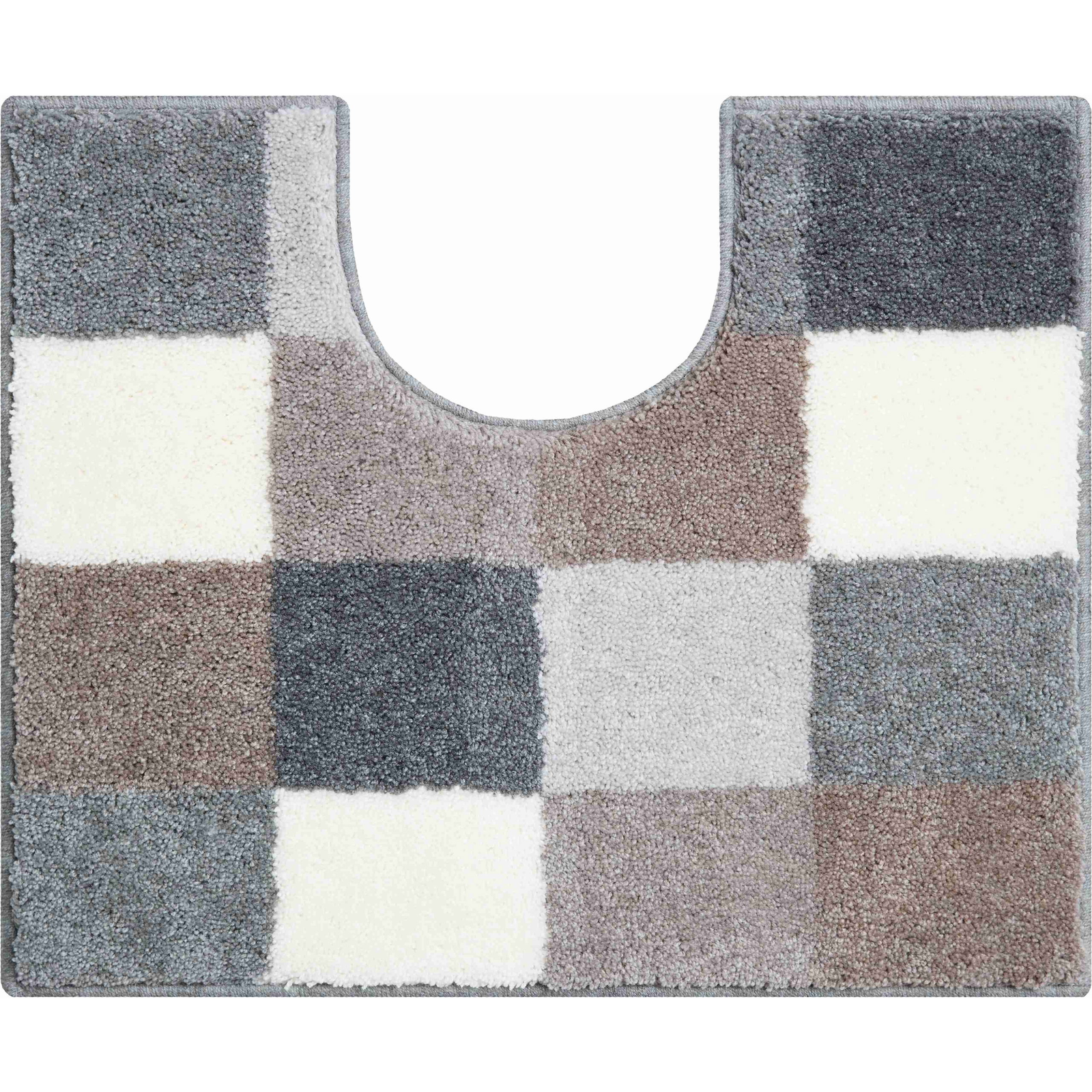 GRUND Bona WC szőnyeg kivágással, 50×60 cm, flanel (B2747-006001297)