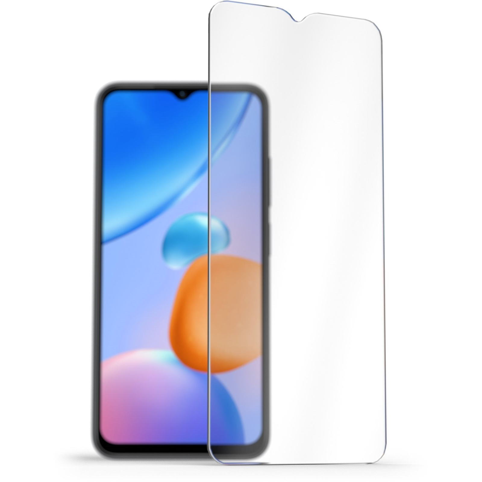AlzaGuard Case Friendly Glass Protector Xiaomi Redmi 10 5G 2.5D üvegfólia (AGD-TGF0158)