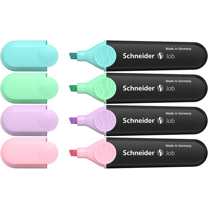 Schneder Job Pastel 1-5 mm Szövegkiemelő készlet - Vegyes (115098)