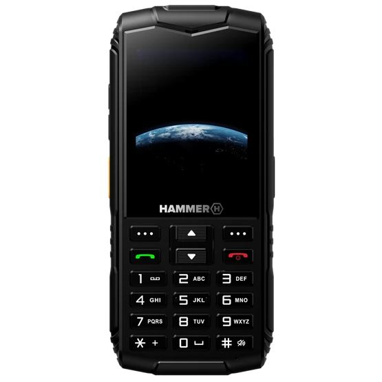 myPhone HAMMER Horizon LTE 2.8" Dual SIM Strapabíró Mobiltelefon Fekete
