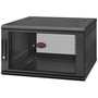 APC NetShelter WX 6U Single Hinged Wall-mount Enclosure 600mm Deep Поставка монтирана в стена Черен