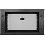 APC NetShelter WX 6U Single Hinged Wall-mount Enclosure 600mm Deep Поставка монтирана в стена Черен