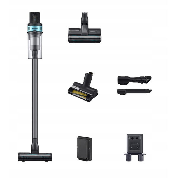 Samsung VS20B75BGR1 Вертикална прахосмукачка 2 в 1 Батерия Сухо Без торба 200 W Черен, Хром