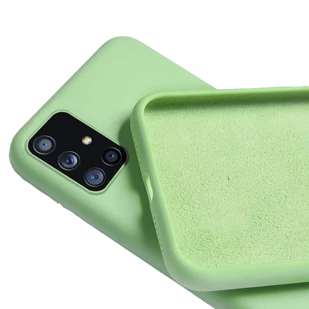 Cellect Samsung Galaxy A72 prémium szilikon tok zöld (CEL-PREM-SAM-A72-GR) (CEL-PREM-SAM-A72-GR)