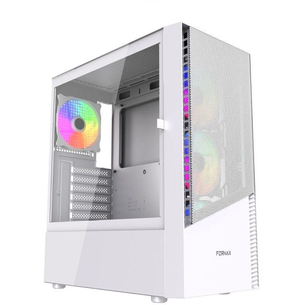 Gembird tok Fornax 4300 ARGB fehér Midi Tower fehér