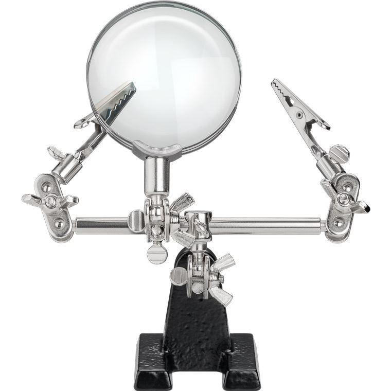 Goobay 51199 Nagyítóval Szerelt Forrasztási segédeszköz (51199)