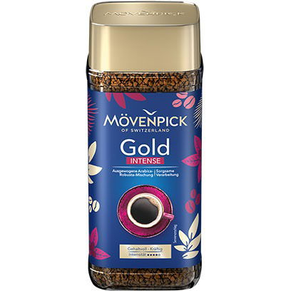 MÖVENPICK of SWITZERLAND GOLD Intense, instant, 200g (4006581018102)