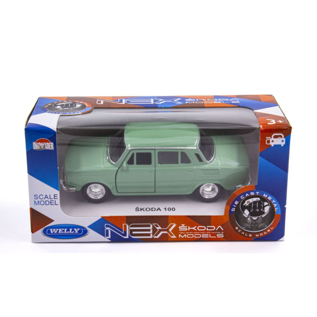 Nex Skoda100 kisautó dobozban 1:34 (30028567) (30028567)